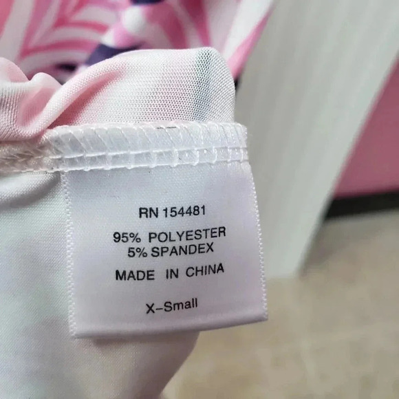 Jean-Pierre Klifa Pink Palm Maxi Dress - Picture 7 of 8